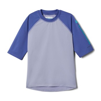 Columbia Sandy Shores Short Sleeve Sunguard, Camiseta Morados Para Niño | 305742-EZR